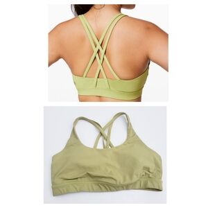 Lululemon Energy Bra Racerback Mesh Athletic Sports